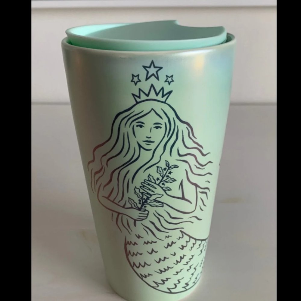 NWOT Starbucks 50th Anniversary Siren Ceramic Tumbler
